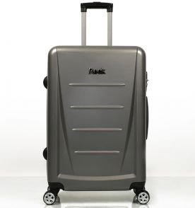 Cestovní kufr ROCK TR-0229/3-M ABS - šedá