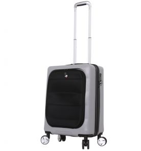 Cestovní kufr MIA TORO M1703/3-S - stříbrná