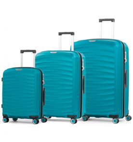 Sada cestovních kufrů ROCK TR-0212/3 PP - modrá