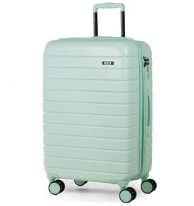 Cestovní kufr ROCK TR-0214/3-M ABS - světle zelená
