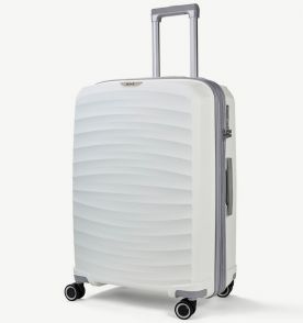 Cestovní kufr ROCK TR-0212/3-M PP - bílá