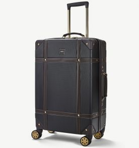 Cestovní kufr ROCK TR-0193/3-M ABS - černá - 2. jakost