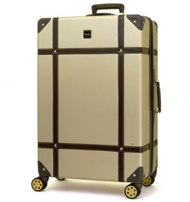 Cestovní kufr ROCK TR-0193/3-L ABS - zlatá