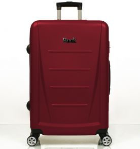 Cestovní kufr ROCK TR-0229/3-L ABS - červená