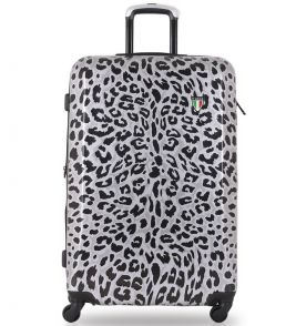 Cestovní kufr TUCCI T-0158/3-L Winter Leopard