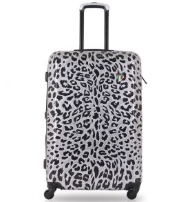 Cestovní kufr TUCCI T-0158/3-M Winter Leopard