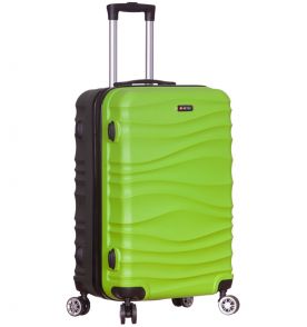 Cestovní kufr METRO LLTC1/3-M ABS - zelená/šedá