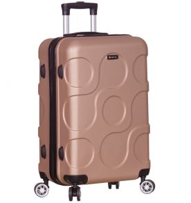 Cestovní kufr METRO LLTC4/3-L ABS - béžová - II. jakost