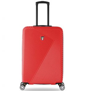Kabinové zavazadlo TUCCI T-0118/3-S ABS - červená