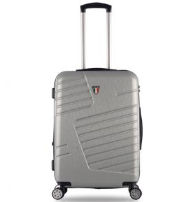 Kabinové zavazadlo TUCCI Boschetti T-0278/3-S ABS - stříbrná