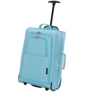 Kabinové zavazadlo CITIES T-830/1-55 - světle zelená
